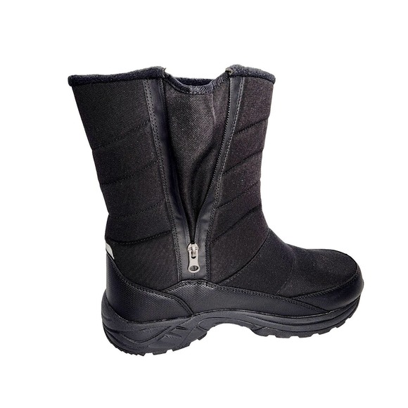 New SilentCare Waterproof Mid-Calf Winter Snow Boots Slip-on Outdoor Men's 10.5 - Picture 9 of 10